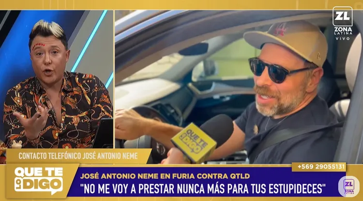 «Día de furia de Neme» El periodista  explotó en contra Sergio Rojas: «¡No me voy a prestar nunca más para tus estupideces!»