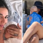 «Mamá siempre estará a tu lado» Steffi Méndez presenta por primera vez el rostro de su hijo Gio en emotiva publicación