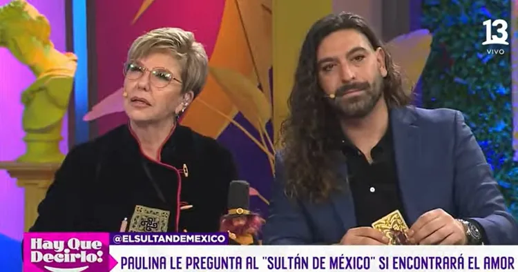 Paulina Nin recibe inesperada predicción amorosa en programa de Canal 13