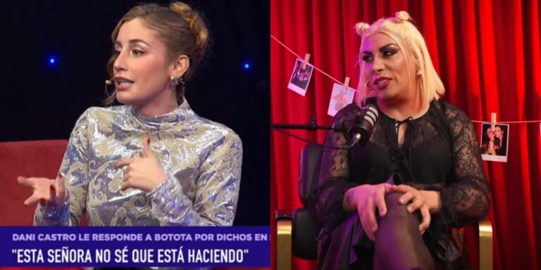 Dani Castro arremetió contra Botota Fox y la dejó de seguir en vivo: "Que se haga cargo de su vida, Siempre va donde le conviene" 1 Botota y Dani Castro