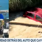 No se trató de una “clase” de manejo: Revelan la verdad sobre caso de pareja rescatada tras caer con su auto al canal San Carlos