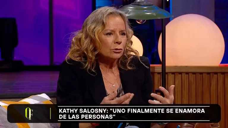 Kathy Salosny y su orientación sexual: » Yo no quiero que me califiquen si soy gay…Uno finalmente se enamora de las personas»