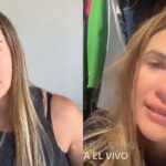 Laura Prieto realizó desgarrador live entre lágrimas : destapó tormentosa relación con expareja y lo emplazó