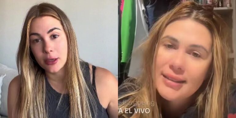 Laura Prieto realizó desgarrador live entre lágrimas : destapó tormentosa relación con expareja y lo emplazó