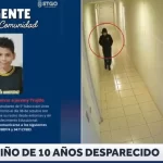 Cámaras de seguridad muestran donde se pierde su rastro: niño de 10 años lleva dos días desaparecido tras salir rumbo al liceo