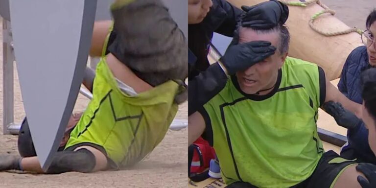 Sufrió dura lesión:  Fernando Solabarrieta sufrió lesión tras caer 16 veces durante prueba de El Internado