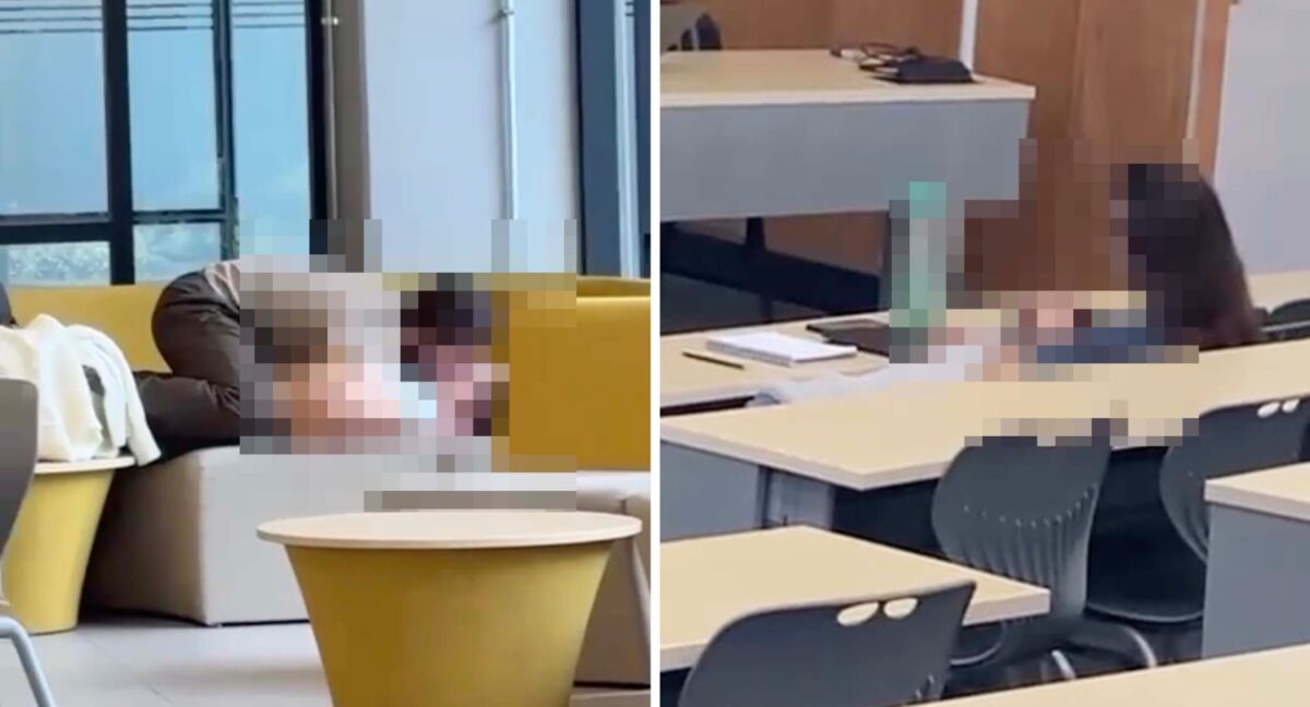 Video de estudiantes de la Universidad Católica teniendo relaciones en campus