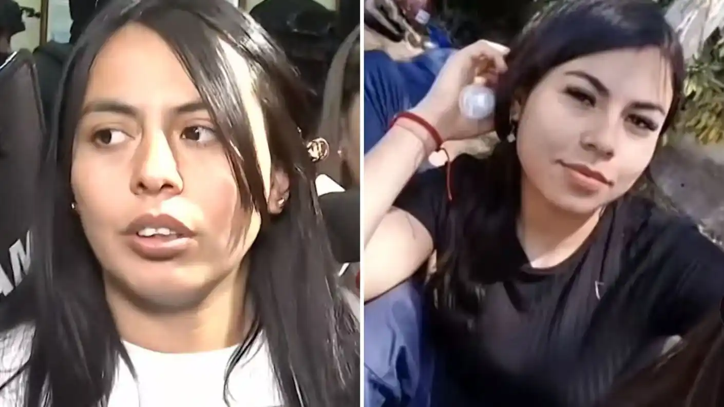 Difunden impactante foto del rostro de la hermana de Krishna Aguilera tras brutal agresión en Santiago 1 Difunden impactante foto del rostro de la hermana de Krishna Aguilera tras brutal agresión en Santiago