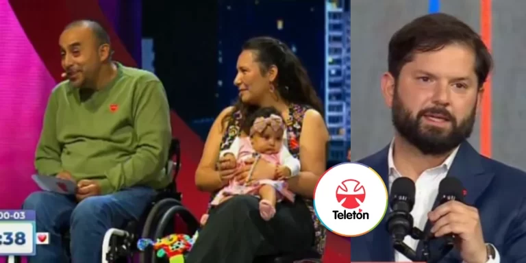 Expaciente de la Teletón sorprende en vivo con inesperada petición al Presidente Boric: “Aprovechando que está el Presi…”