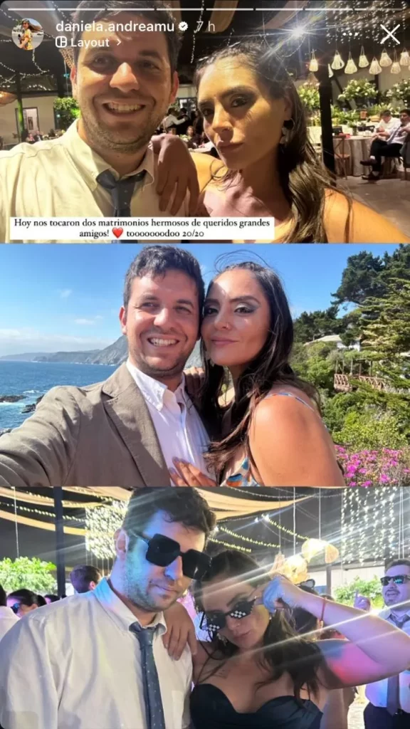 Daniela Muñoz, popular notera de CHV, estaría en pareja con conocido alcalde: estas fotografías confirmarían todo 3 WhatsApp Image 2025 11 23 at 10.14.14 edited La notera del matinal de Chilevisión, Daniela Muñoz, volvió a captar la atención de sus seguidores, aunque esta vez no por sus habituales despachos televisivos, sino por su situación sentimental. En redes sociales comenzaron a multiplicarse las reacciones tras una serie de fotografías que sugieren que la periodista estaría en una relación.