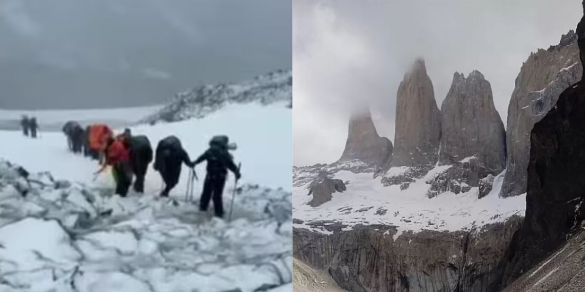 torre El accidente ocurrió en el sector Los Perros, una zona de difícil acceso, donde un grupo de visitantes realizaba el exigente circuito de trekking cuando fueron sorprendidos por condiciones climáticas extremas.