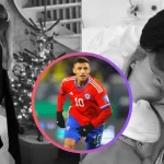 “Un cuento de hadas”: Alexis Sánchez vivió su primera Navidad como papá junto a su hija Bela