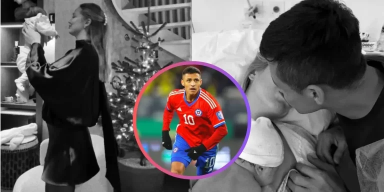 “Un cuento de hadas”: Alexis Sánchez vivió su primera Navidad como papá junto a su hija Bela