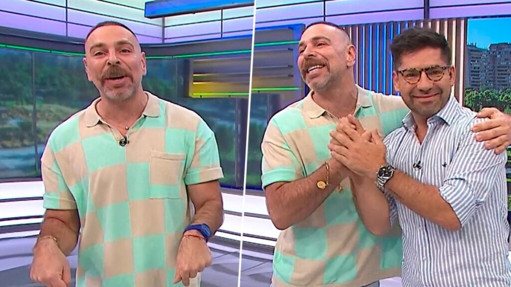 jose antonio neme divertida presentacion karim butte conduccion mucho gusto 188425 3 67a5f1bd0ebab El periodista de Mega Karim Butte sorprendió en sus redes sociales al presentar públicamente a su nueva pareja, generando una ola de reacciones entre sus seguidores. La publicación no solo celebró su actual relación, sino que también desató bromas relacionadas con su conocida cercanía con José Antonio Neme.