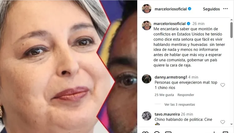 "Cara de raja" Marcelo Ríos arremete con todo contra Jeannette Jara tras dichos de la candidata presidencial 2 marcelo rios arremetio jeannette jara La tensión entre Marcelo Ríos y Jeannette Jara volvió a encenderse, luego de que la candidata presidencial del oficialismo afirmara que el extenista “hace tiempo viene dando la hora”. Sus dichos detonaron una nueva respuesta del “Chino”, quien no dejó pasar la crítica.
