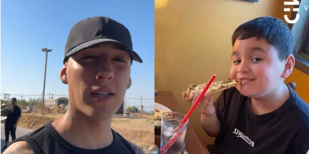 Miniatura web 11 El artista urbano sorprendió al niño de 10 años en el hospital, reponiendo la consola que perdió mientras priorizaba el rescate de su madre y hermanas durante los incendios.