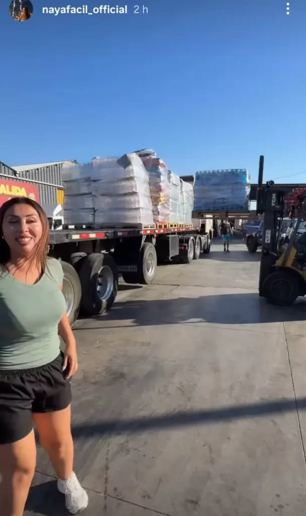 naya ayuda2 La influencer anunció que se dirige a las zonas afectadas del Biobío y Ñuble con ayuda directa, apelando a la empatía y a la urgencia que viven cientos de familias.