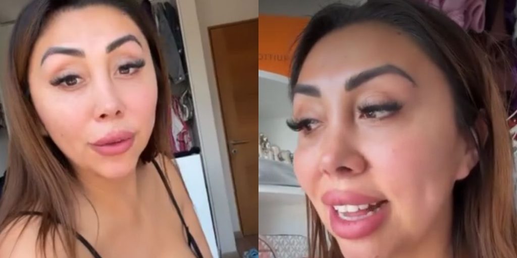 pamela diaz 85 La influencer aseguró que su experiencia en Medio Oriente transformó por completo su forma de verse y confirmó que se someterá a una reducción mamaria.