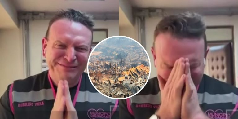 Alcalde de Penco quiebra en vivo y suplica ayuda al Gobierno por incendios fuera de control