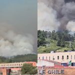 Incendio amenaza cercanías de la cárcel El Manzano y Gendarmería activa protocolos de emergencia