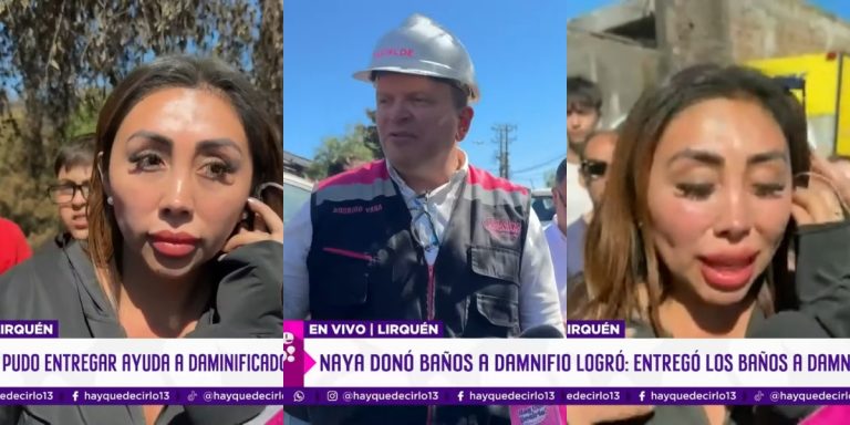 Naya Fácil se indigna con el municipio de Penco: “¡Ya es demasiado!” tras bloqueo de su ayuda en visita de Boric y Kast