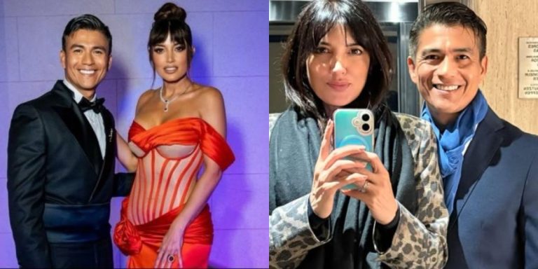 Forcejeo, celular destruido y presencia policial: revelan impactantes fotos del quiebre entre Yamila Reyna y Américo