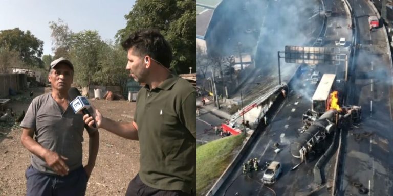 Impactante testimonio de vecino tras explosión en Renca: “Fue como una bomba atómica”