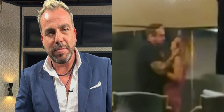 Tras tensa discusión: captan a Francisco Kaminski besándose apasionadamente con misteriosa mujer en hotel