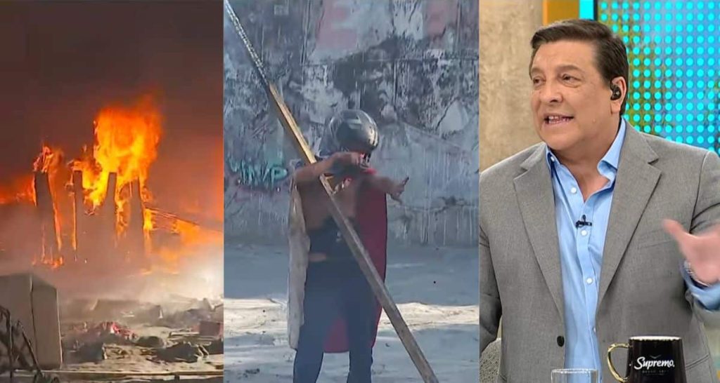 Contigo en la Manana Un despacho desde el río Mapocho generó tensión en el estudio de “Contigo en la mañana”, luego de que las cámaras captaran una escena que descolocó por completo a los conductores.