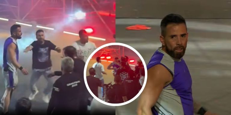 "No se vio en pantalla" La violenta reacción de Daúd Gazale tras perder la final de Mundos Opuestos: Enfrento a la producción de Canal 13 1 «No se vio en pantalla» La violenta reacción de Daúd Gazale tras perder la final de Mundos Opuestos: Enfrento a la producción de Canal 13