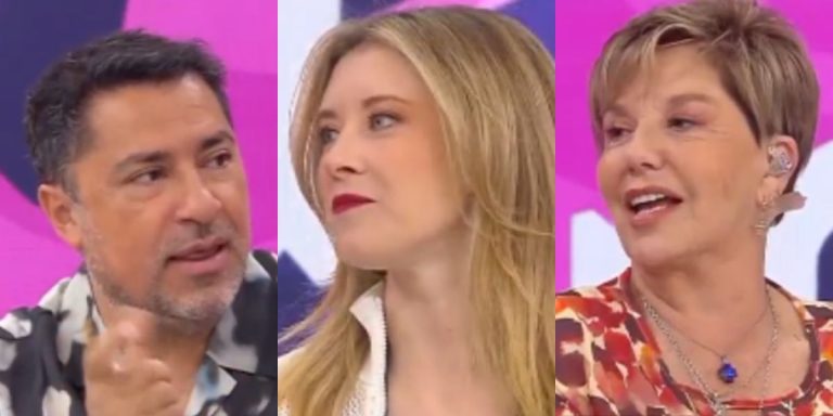 Chico Pérez lanza “cable a tierra” en TV por quejas ante alza de combustibles de sus compañeras Carla Jara y Paulina Nin