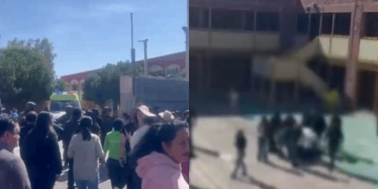 Impactante ataque en colegio de Calama: registran el momento en que reducen a estudiante agresor