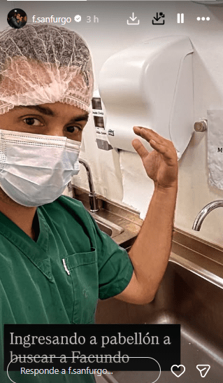 ¡Ya nació Facu! Querido notero de "Contigo en la Mañana" se convirtió en padre por primera vez 3 dddd Francisco Sanfurgo, pieza clave del matinal de CHV, compartió la emocionante noticia desde el quirófano, tras acompañar a su pareja en un intenso proceso de gestación.