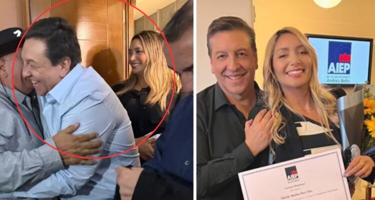 ¡Pillado chanchito! Filtran fotos de JC Rodríguez con su antiguo amor y confirman que volvieron con todo 2 pareja jc 750x400 1 Tras su renuncia a CHV, el animador se dejó ver muy acaramelado en un evento privado con la guapa estilista que le robó el corazón hace años.