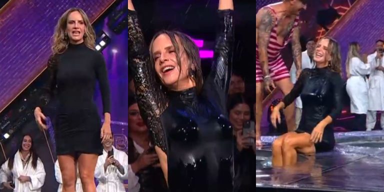 Diana Bolocco descuido vestuario Aqua Dance Fiebre de Baile