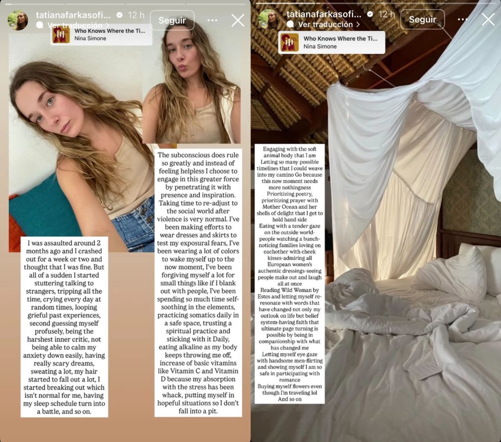 1000118094 ¡Una confesión que dejó a todos con el corazón en la mano! La influencer Tatiana Farkas, conocida cariñosamente como Tati e hija del filántropo Leonardo Farkas, paralizó las redes sociales al revelar un durísimo episodio que le tocó vivir en el último tiempo.