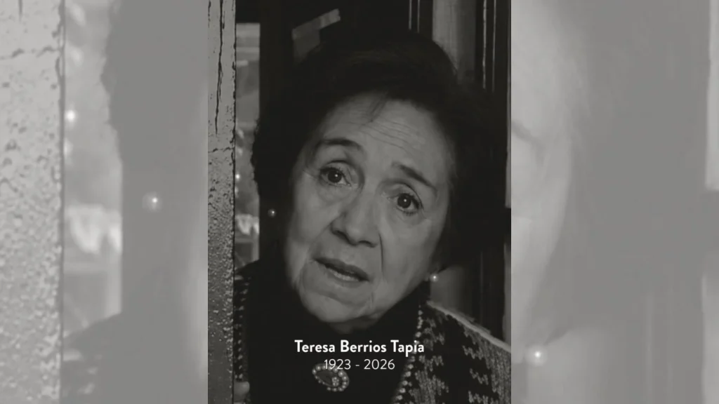 ¿Quién es Teresa Barrios? : Fallece a los 103 años Teresa Berríos Tapia, histórica actriz y voz del radioteatro nacional 5 borrador automatico La recordada intérprete, que dejó su huella en producciones emblemáticas como Machos y Fuera de Control, es despedida por el mundo de las artes como una figura pionera y vanguardista de la escena chilena.