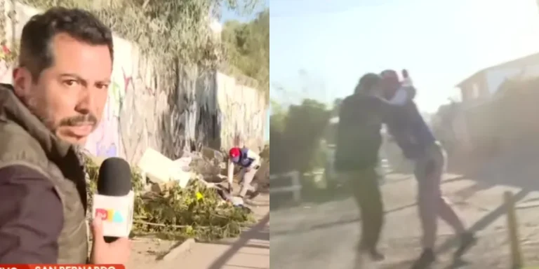 “¡Sal de ahí!”: Periodista de ‘Tu Día’ sufrió violenta agresión en vivo y en directo, video reveló la magnitud del ataque 2 “¡Sal de ahí!”: Periodista de ‘Tu Día’ sufrió violenta agresión en vivo y en directo, video reveló la magnitud del ataque