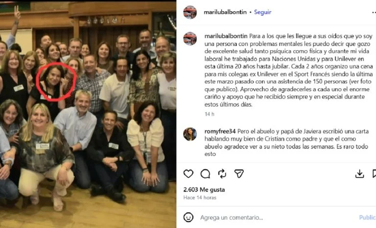 Madre de Javiera Suárez revela el duro argumento de Cristián Arriagada para alejarla de su nieto 2 madre de javiera suarez revela el duro argumento de cristian arriagada En una reveladora interacción en redes sociales, Marilú Balbontín desmintió categóricamente las acusaciones del cirujano plástico, defendiendo su salud mental y trayectoria profesional tras ser señalada como la razón de su distanciamiento con el menor.