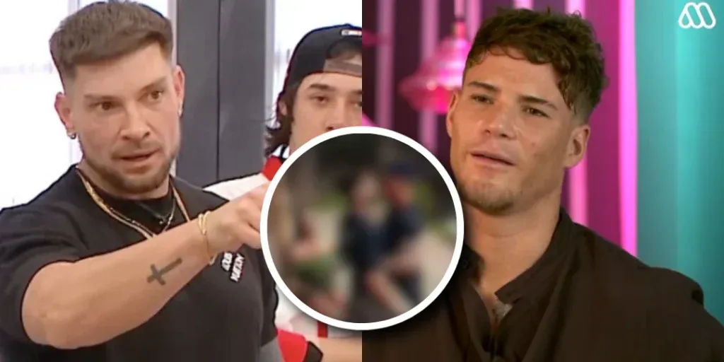 “Te voy a sacar la…”: Filtran las escandalosas imágenes a los combos entre Luis Mateucci y Raimundo Cerda en ¿Volverías con tu ex? 2 4 te voy a sacar la filtran las escandalosas imagenes a los combos entre 2 A solo horas del gran debut del nuevo reality de Mega, un violento adelanto deschivó el brutal cara a cara que obligó al equipo de producción a meterse a la fuerza para evitar una tragedia.