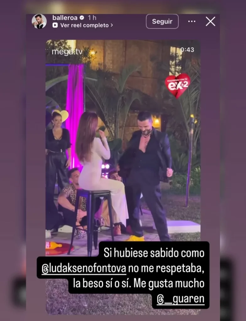 “Si hubiese sabido cómo Ludmila no me respetaba... la beso sí o sí. Me gusta mucho Guarén”: Álvaro Ballero lanzó inesperada confesión tras ver el baile de Ludmila y Kaoto 2 “Si hubiese sabido cómo Ludmila no me respetaba… la beso sí o sí. Me gusta mucho Guarén”: Álvaro Ballero lanzó inesperada confesión tras ver el baile de Ludmila y Kaoto