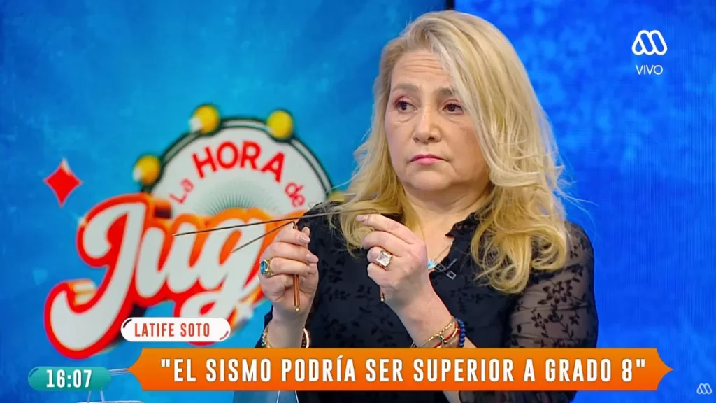 “Este sismo va a ser superior a 8.0 y será el...” Latife Soto inquietó con predicción sobre supuesto gran terremoto, reveló la fecha 4 Borrador automático