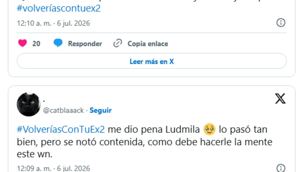 "El otro altiro pegándose el show" La escena de celos de Álvaro Ballero que desató críticas: apuntó contra Ludmila por inesperada escena y las redes no lo perdonaron 3 «el otro altiro pegándose el show» La escena de celos de Álvaro Ballero que desató críticas: apuntó contra Ludmila por inesperada escena y las redes no lo perdonaron
