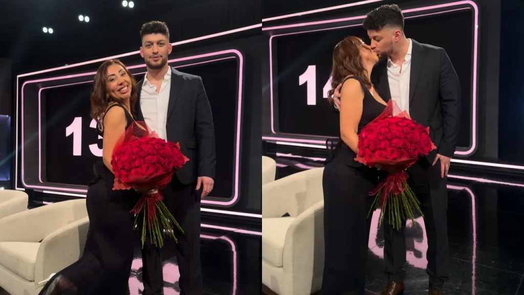 “Es primera vez que pololeo”: Naya Fácil quedó en shock tras romántica propuesta en vivo
