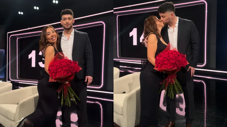 “Es primera vez que pololeo”: Naya Fácil quedó en shock tras romántica propuesta en vivo