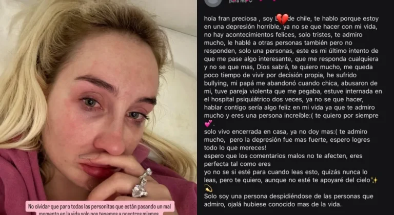 Fran Maira se quebró tras recibir preocupante mensaje de una seguidora: “No estás sola”