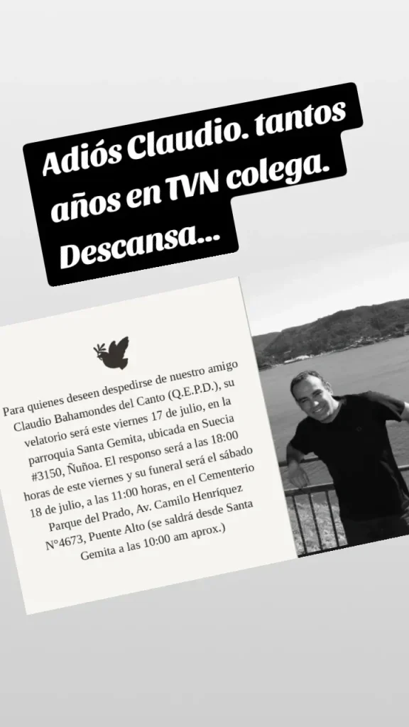 Luto en la televisión: muere recordado periodista de TVN y excolegas lo despiden con emotivos mensajes