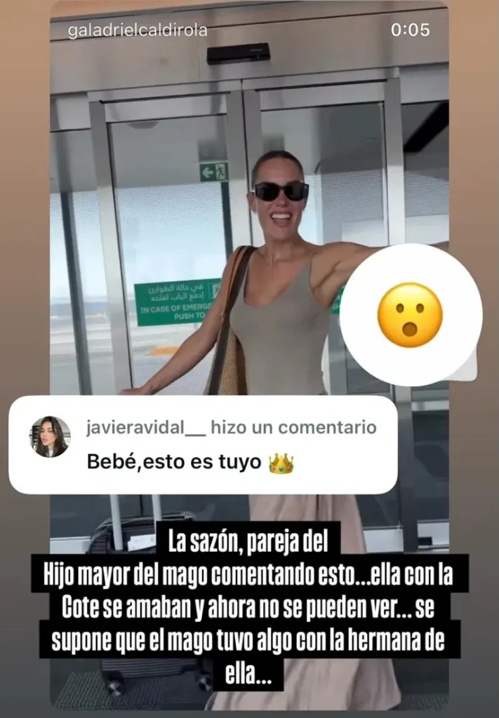 “Bebé, esto es tuyo”: Exnuera de Coté López tomó partido y respaldó a Gala Caldirola 2 Borrador automático