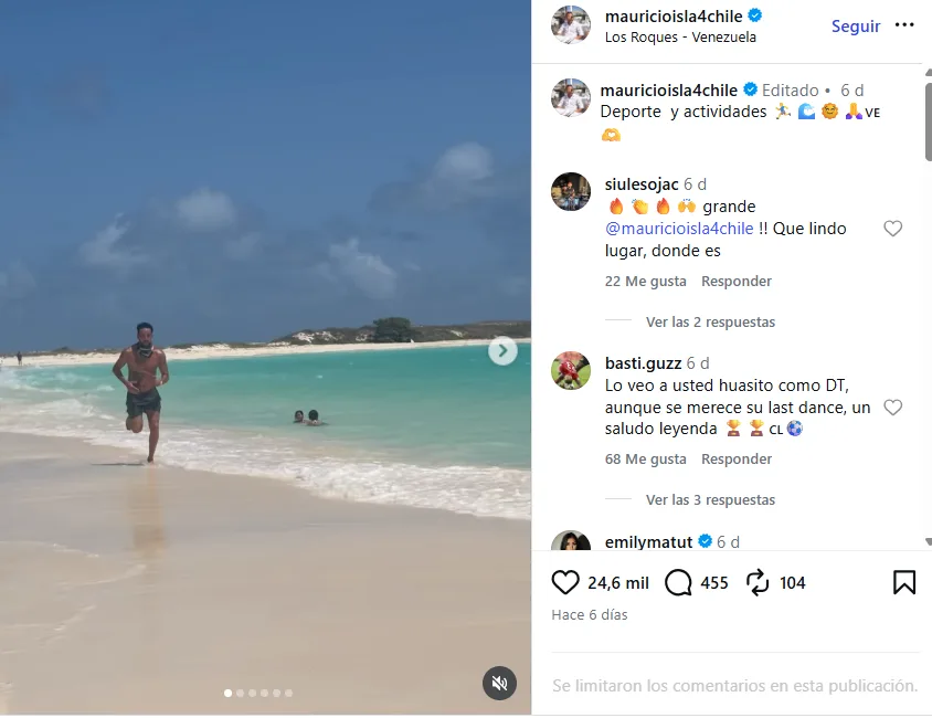 “Eres el único que la ha amado”: Mauricio Isla tomó drástica decisión tras polémico quiebre de Gala Caldirola y Luis Jiménez 2 “Eres el único que la ha amado”: Mauricio Isla tomó drástica decisión tras quiebre de Gala y Luis Jiménez