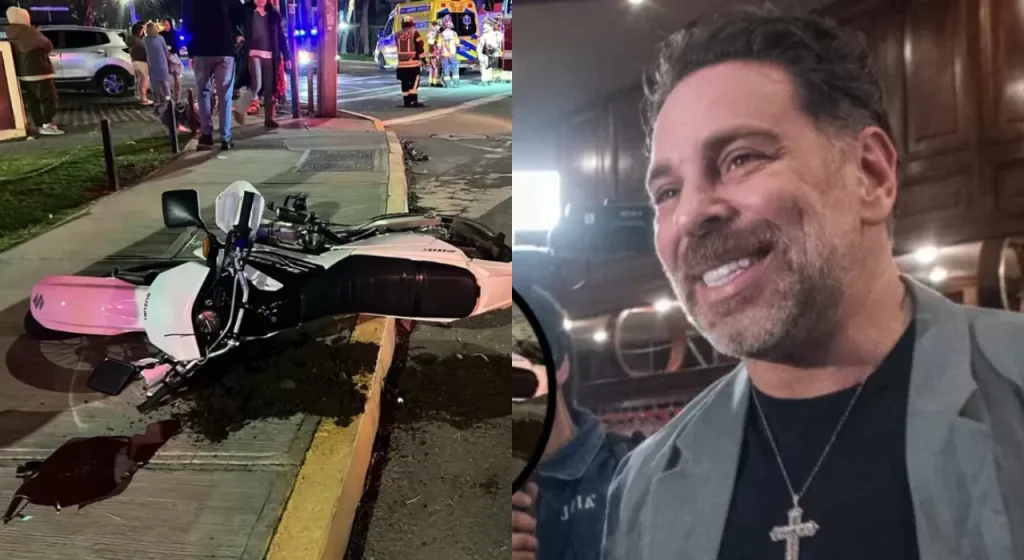 Fotografía filtrada reveló inesperado gesto de José Antonio Neme tras accidente con motociclista